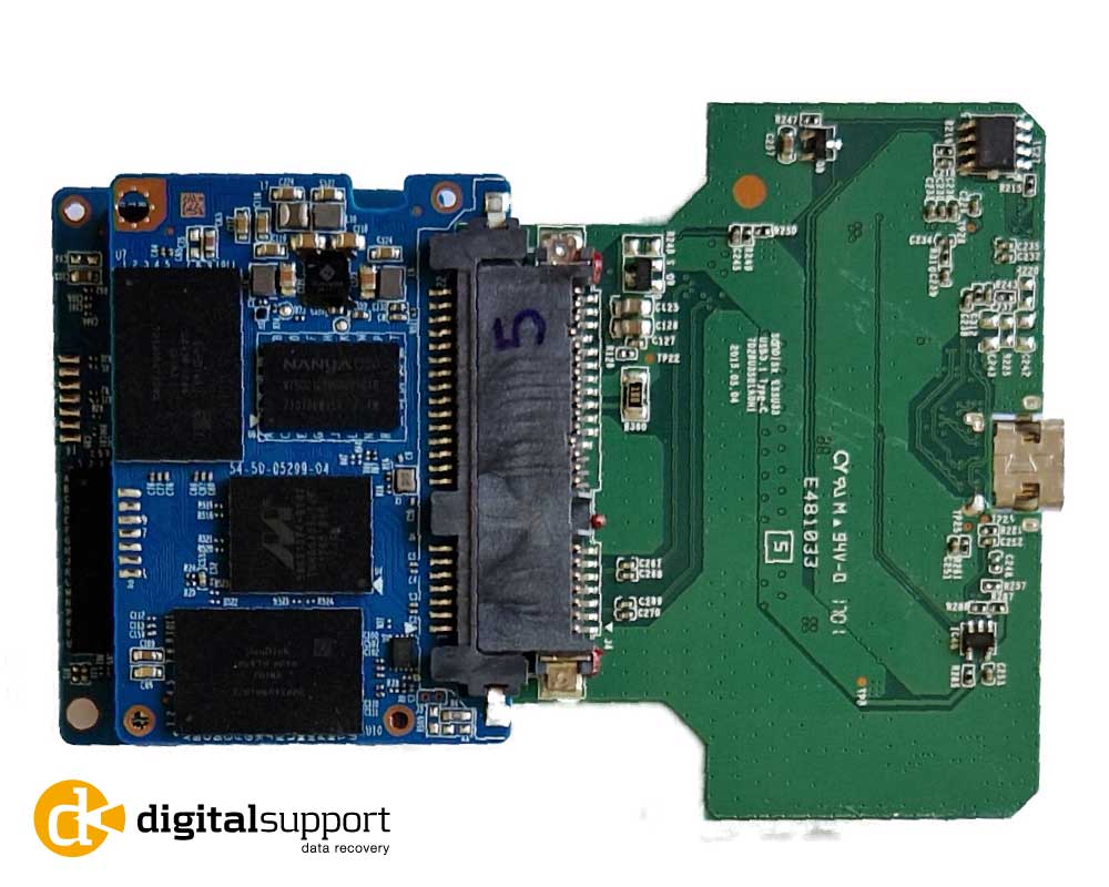 Data redning fra SanDisk Extreme 900 SSD