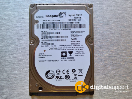 Seagate ST1000LM014 SSHD harddisk Firmware fejl