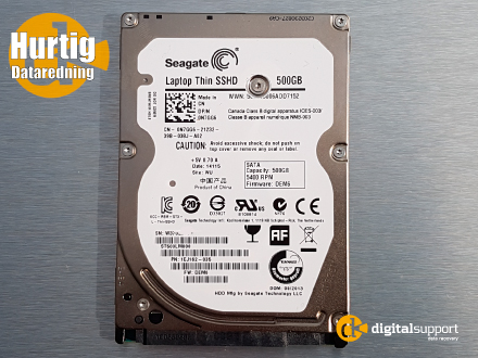 Tabt klikkende Seagate SSHD