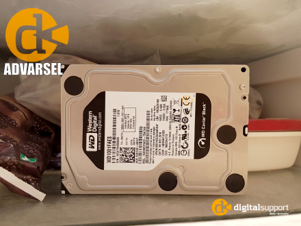 kom aldrig en harddisk i fryseren
